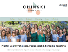 Tablet Screenshot of chinski.nl
